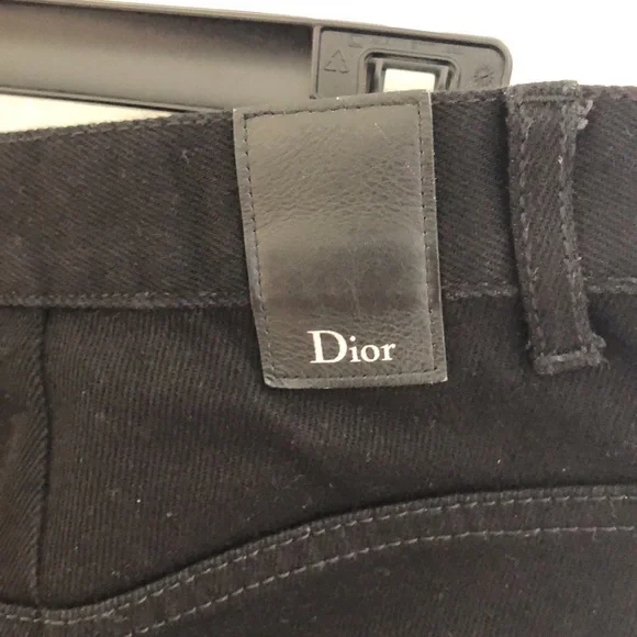 Dior Homme Black Denim